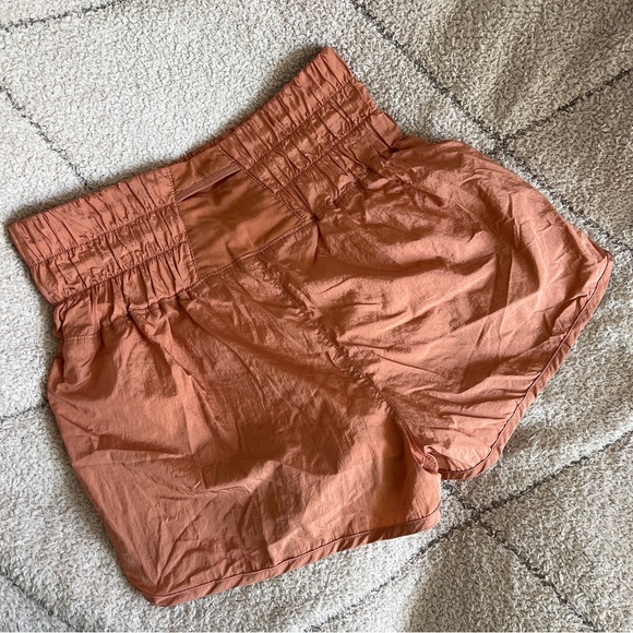 The Way Home Shorts Movement free people Yoga Running brushed apricot sz medium - Picture 8 of 13